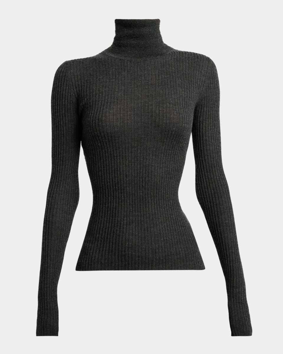 Peppe Cashmere Silk Turtleneck Sweat